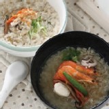 台式鹹粥+海鮮粥