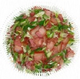 府城百年 豬麗葉 臘肉(300g+-10g) 已切片 每包100元 特價：$100