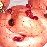 紅麴蔓越莓饅頭5個1包 7/1-7/31訂購成功者,每包加送5個手工小饅頭