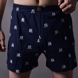 四角褲 - CERRUTI 1881 / 切瑞蒂 100%絲光棉經典LOGO款平口褲 3002