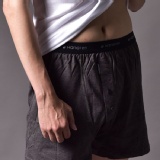 四角褲 - HANG TEN 100%精梳棉針織五片式平口褲 HT303