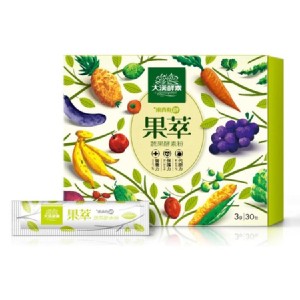 免運!【大漢酵素】果萃蔬果酵素粉 30入/盒 (3盒90包，每包32.4元)