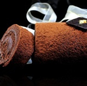 【法藍四季】聖諾烈˙紳 SAINT 496No.。金箔純黑巧克力蛋糕卷