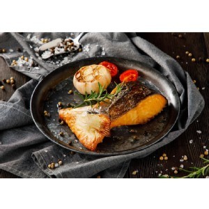 嫩烤厚切鮭魚下巴排-薄鹽口味150g