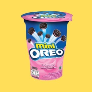 桶裝 mini OREO餅乾 - 草莓 x 3