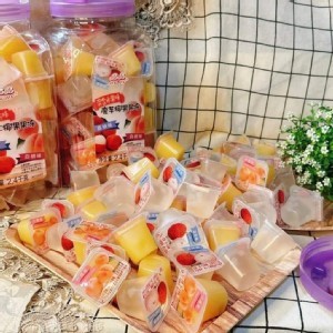 台灣晶晶魔芋椰果果凍2400g/桶