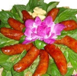 府城百年 豬麗葉 黑胡椒香腸