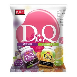 【盛香珍】Dr. Q雙味蒟蒻果凍(葡萄+蜂蜜檸檬)/限2