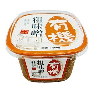 【味榮】有機粗味噌(500g)