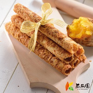 【瓜瓜園】濃密香甜地瓜蛋捲(3包/盒)