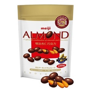 明治杏仁巧克力袋裝 1000公克