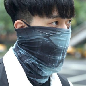 抗霾魔術頭巾V2.0-薄荷光梭