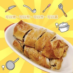 煙燻豆皮榨菜卷 3入(約210g) |