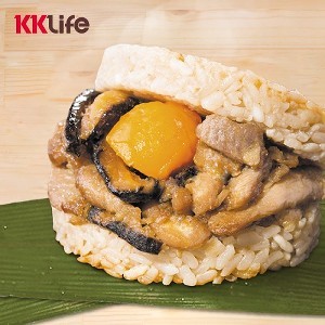 【KK Life-紅龍】粽香滷肉米膳堡 | 3入