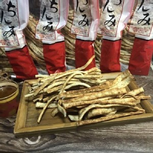 超美味炭烤魷魚條300g