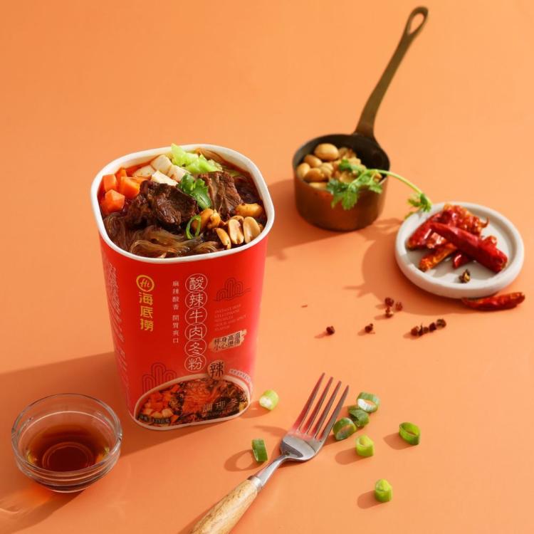 【海底撈】沖泡粉絲系列★酸辣牛肉/番茄牛肉/酸辣什錦★只要加入熱水泡5分鐘後即能享受美味