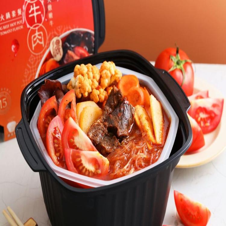 【海底撈】自煮火鍋系列 麻辣嫩牛/番茄牛肉 口味任選 即期特優價