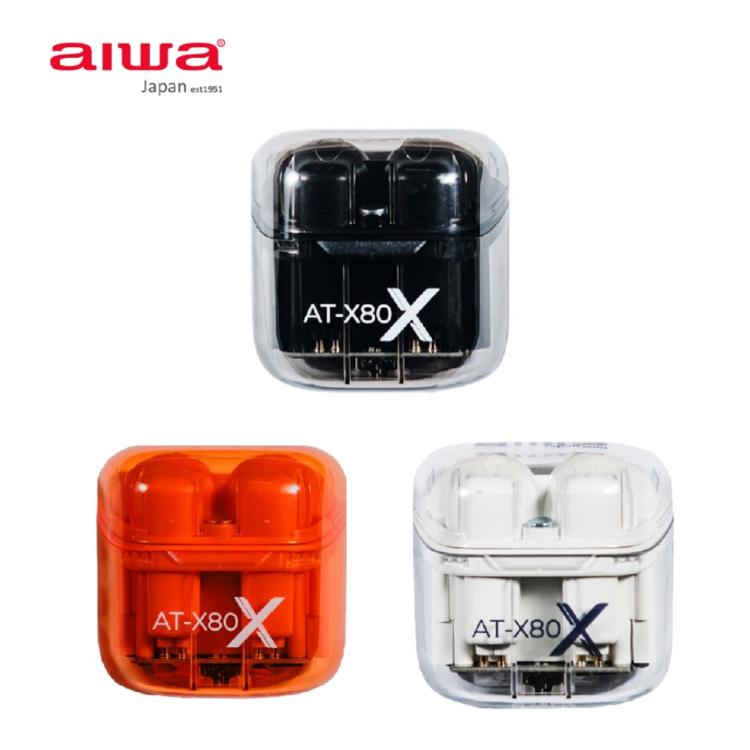 免運!AIWA愛華 真無線藍牙耳機 AT-X80X 一組 (4組,每組931.2元)