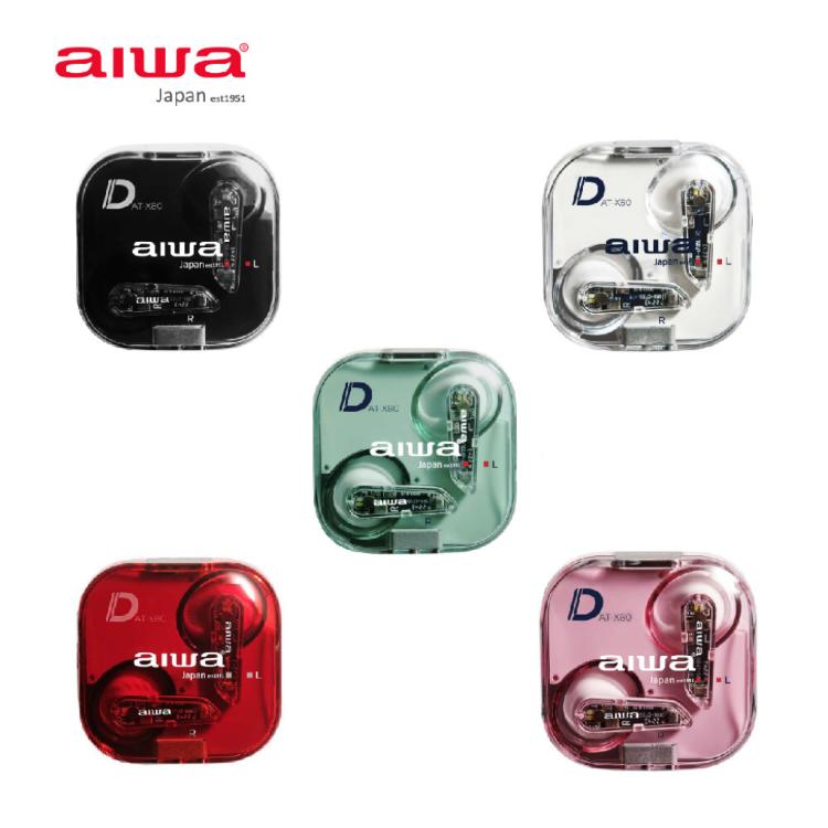 免運!AIWA愛華 真無線藍牙耳機 AT-X80D 一組 (4組,每組1392元)