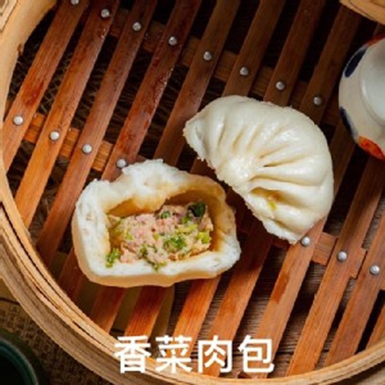 香菜肉包--5入/包