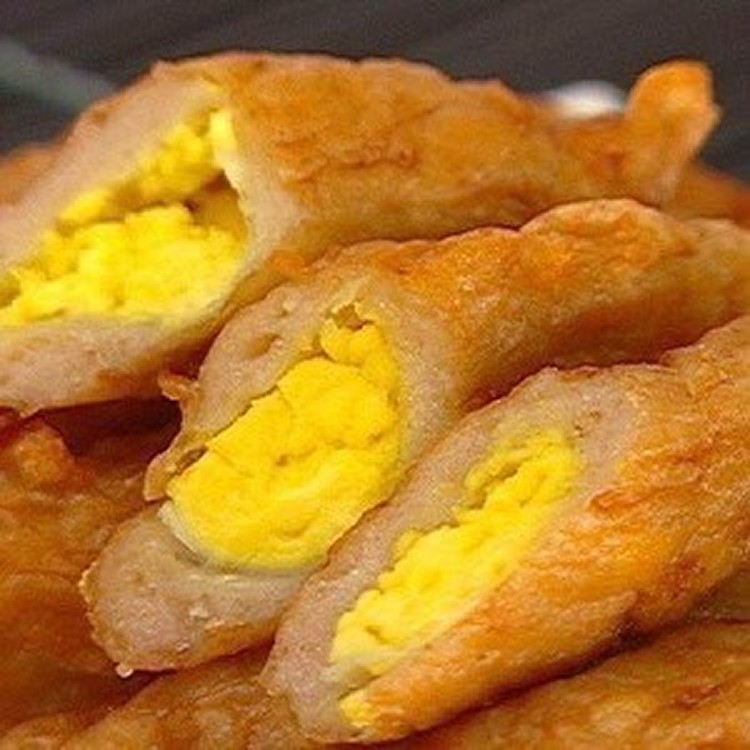 包蛋旗魚黑輪--300g