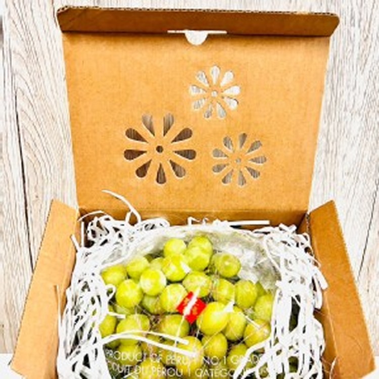 秋脆無籽葡萄禮盒1000克/盒