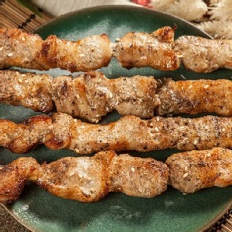 京醬豬肉串150克 (1包5串)