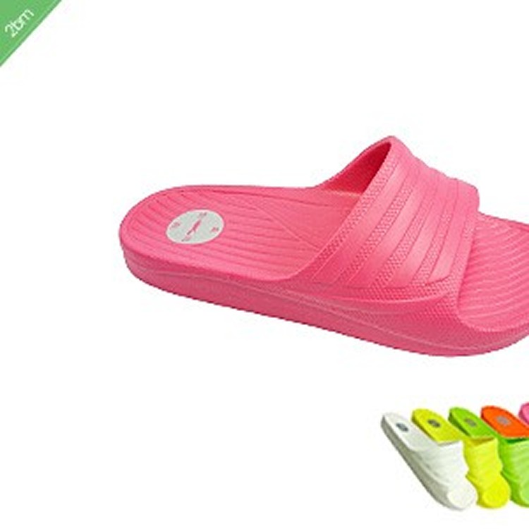 繽紛氣墊彈力拖鞋(粉)