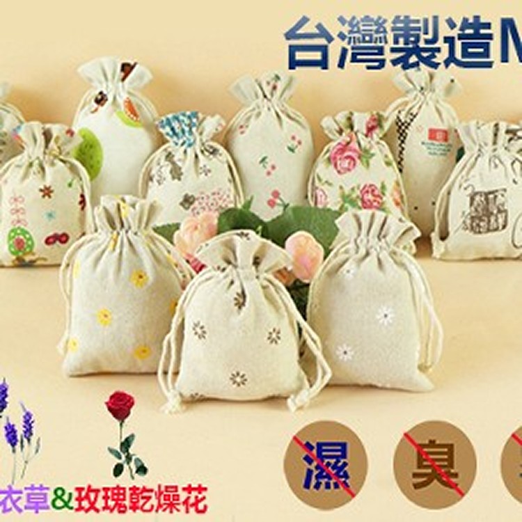 MIT天然花香硅藻土除臭除濕包100g大包裝