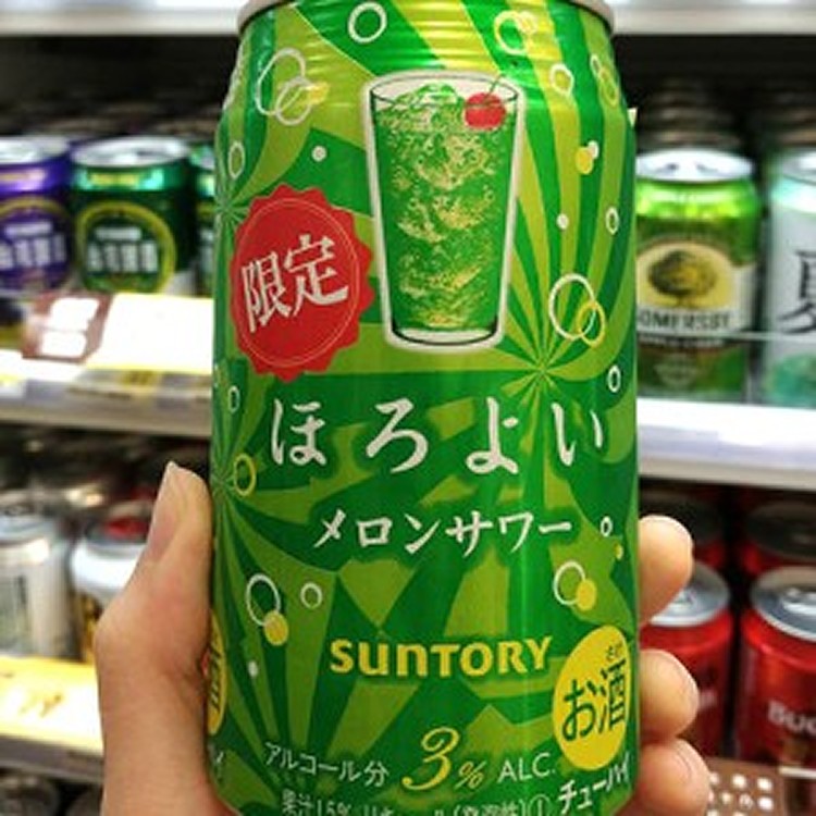 三得利微醉雞尾酒－哈密瓜沙瓦*6
