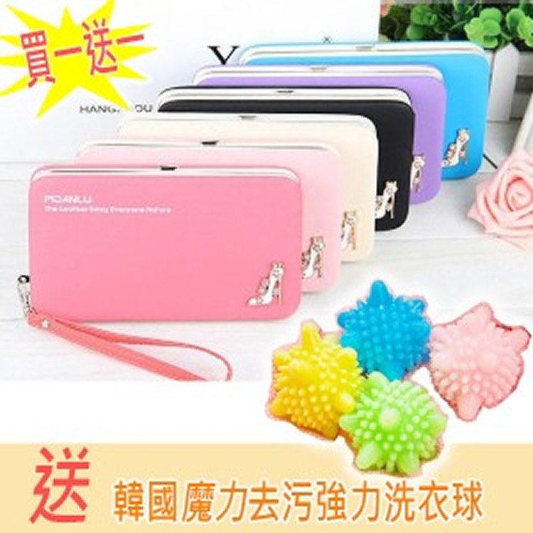 韓版大容量手機錢包