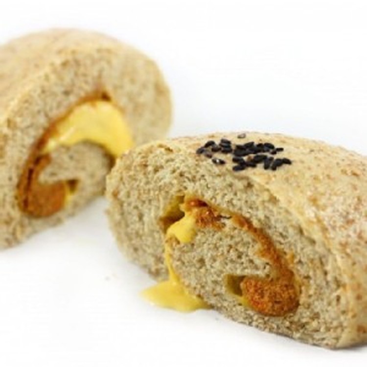 全麥肉鬆起司一顆