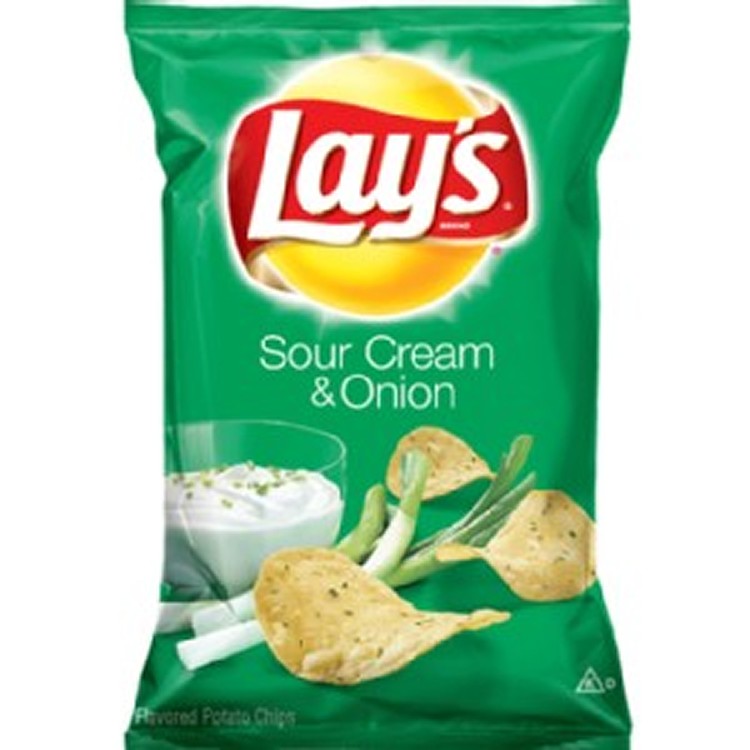 美國 Lays樂事洋芋片-奶焗香蔥3包