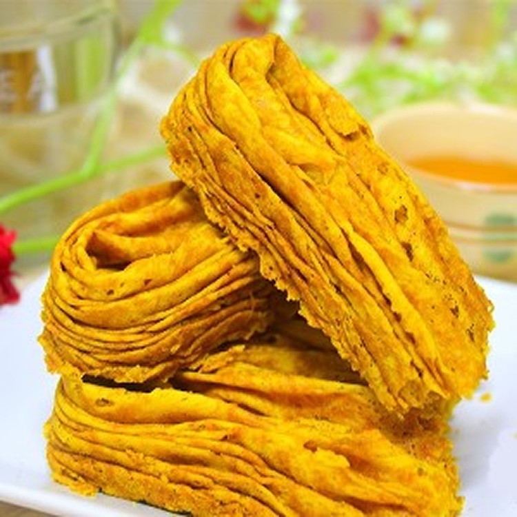 手作千層蛋捲 (咖哩) |