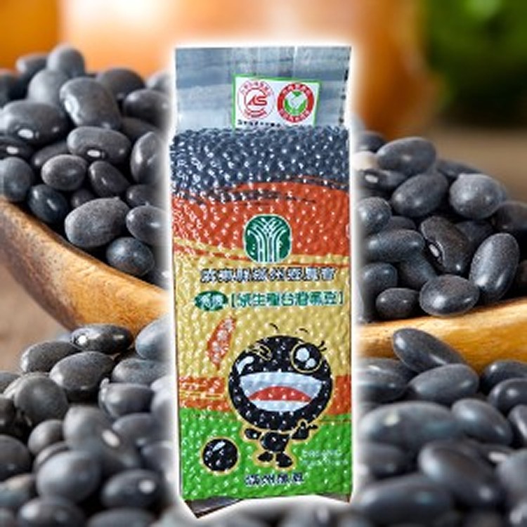 有機台灣滿州原生種黑豆600g