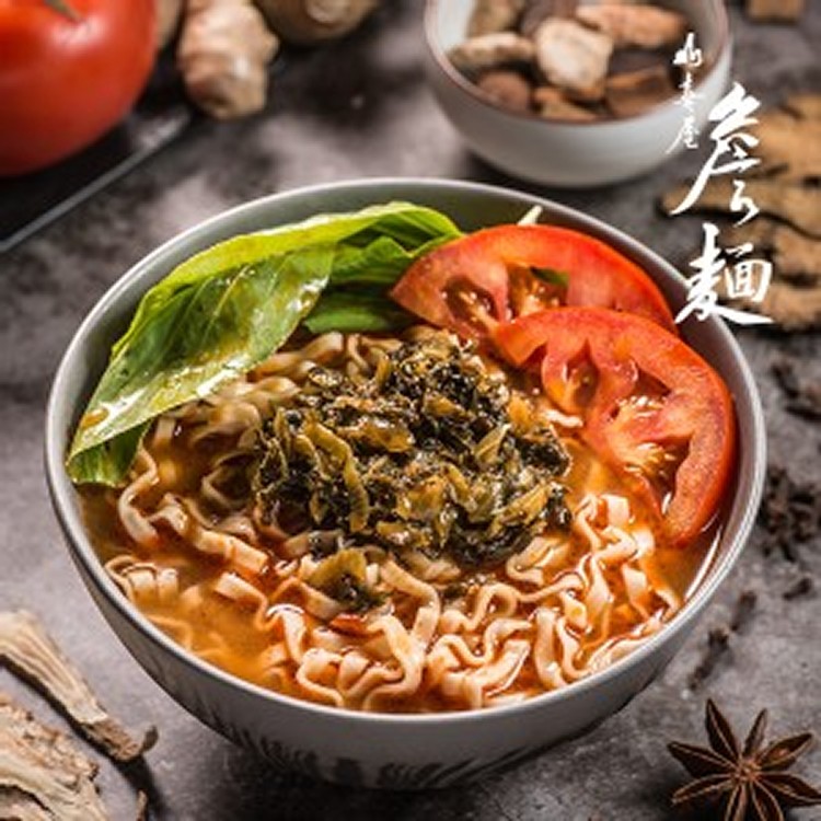 【山喜屋】詹麵-茄燒湯麵 三入一袋