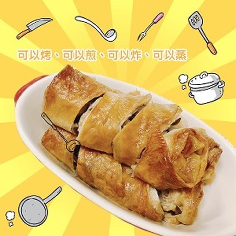 煙燻豆皮榨菜卷 3入(約210g) |