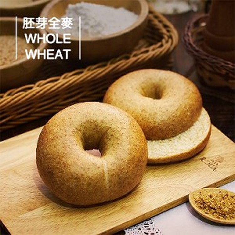 【貝菈貝果】胚芽全麥(全素) /限6