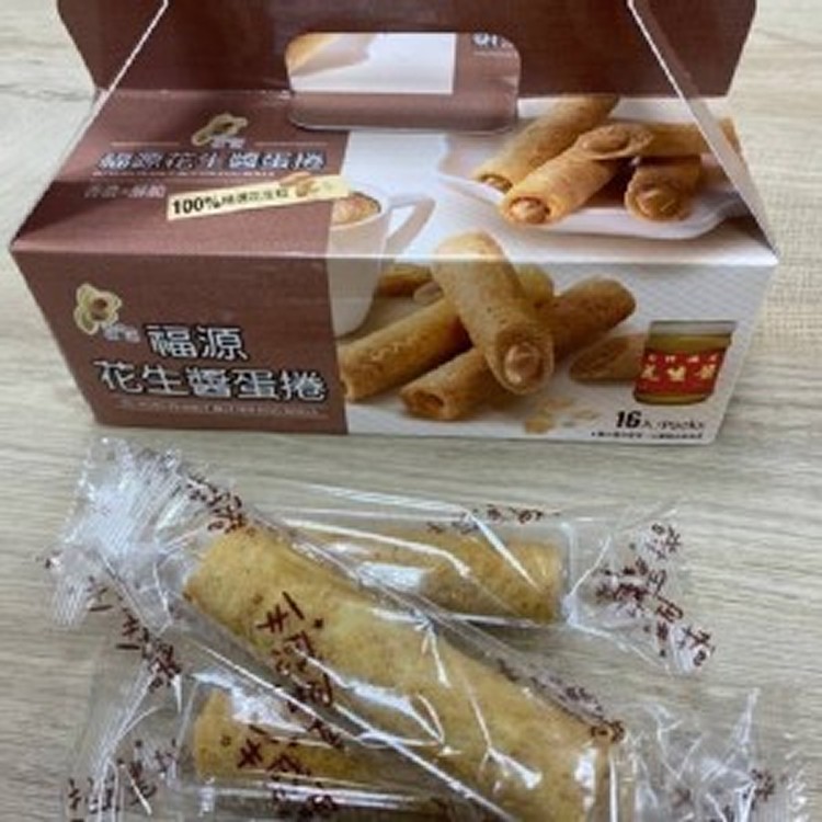 福源花生醬蛋捲(一盒)16入