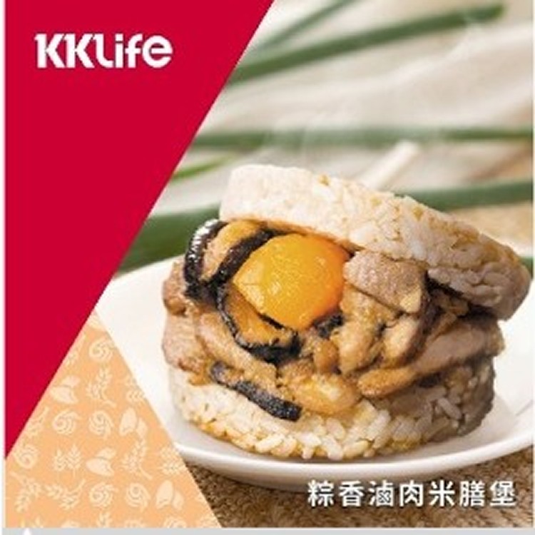 粽香滷肉米膳堡3入