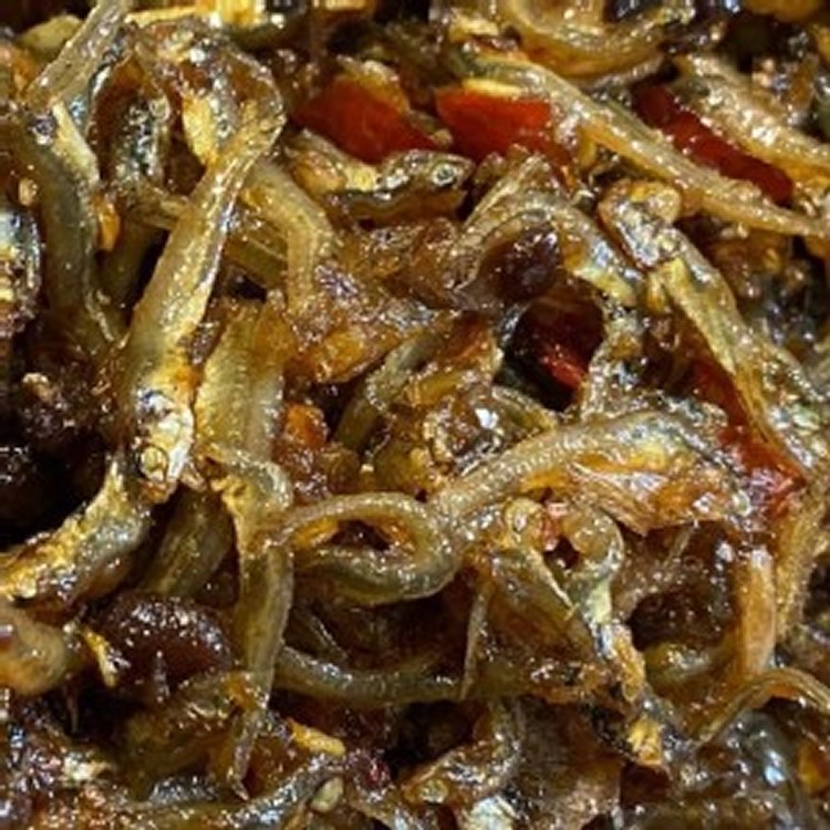 古早味辣小魚乾 280克