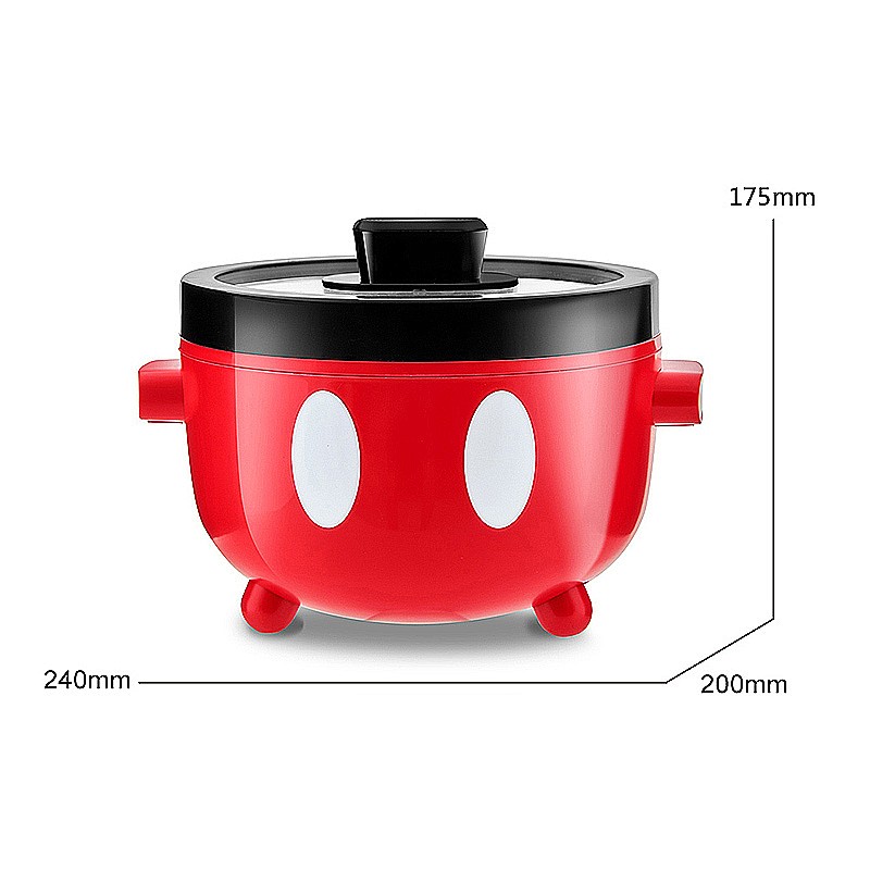 【Disney迪士尼】米奇多功能陶瓷電火鍋(MK-HC2101),城中門一品,電火鍋,迪士尼,米奇,IHG2488735