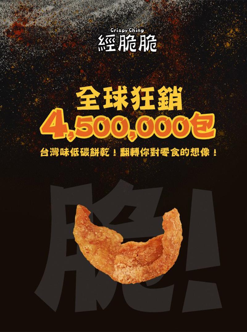 【經脆脆 Crispy Ching】酥炸雞皮餅乾 - (椒香麻辣),城中門一品,下酒菜,經脆脆,雞皮餅乾,辦公室零食