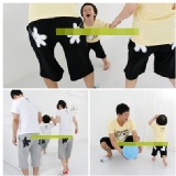 THE COUPLE PIG米奇抱抱親子褲 (大人)