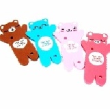 創意卡通動物繞線器 耳機繞線器 多種顔色，隨機發送