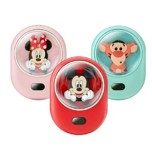 免運!【Disney 迪士尼】米奇米妮系列暖手行動電源/充電暖手器/暖手寶 (WK-CD2202-紅 /MN-CD2201-粉/WP-CD2203-藍) (3台，每台1237.1元)