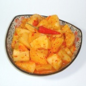 韓式辣蘿蔔乾(約一台斤重)
