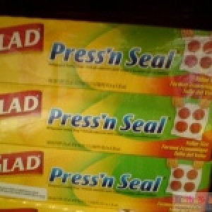 GLAD Press'n Seal 自黏式保鮮膜 強力密封保鮮膜 3入
