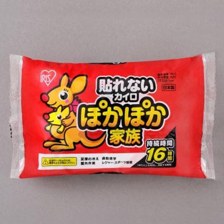 【IRIS】日本原裝進口 袋鼠 手握式暖暖包