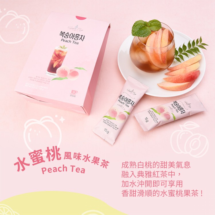 【順效x韓國進口】韓國冰茶系列任選(檸檬冰茶/水蜜桃冰茶)